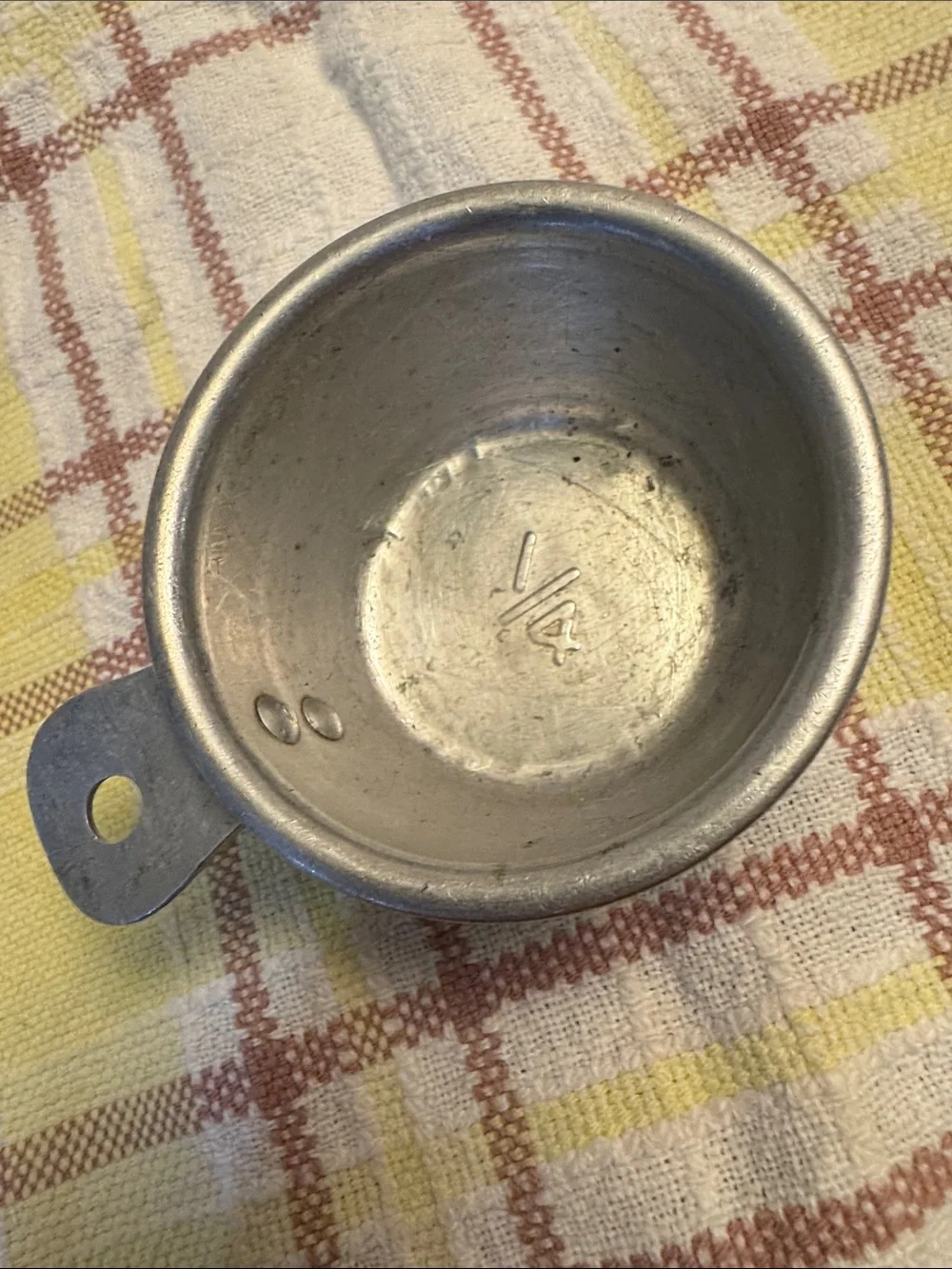 Vintage Metal Measuring Cups